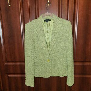 Anne Klein Fully Lined Tweed Style Blazer/Jacket, Women's Size 6.